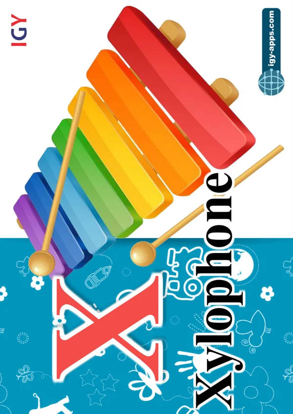 Xylophone — إكسليفون — Letter X