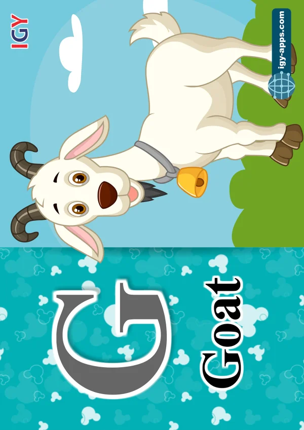 Goat — ماعز — Letter G