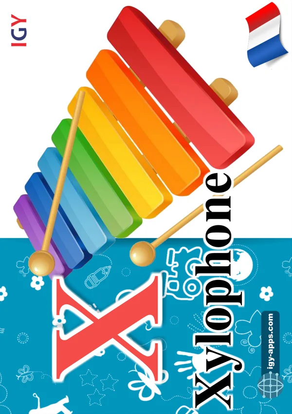 Xylophone — إكسليفون — Letter X