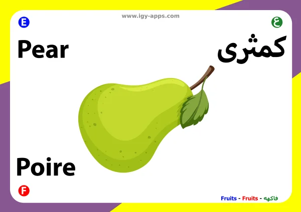 Pear — كمثرى