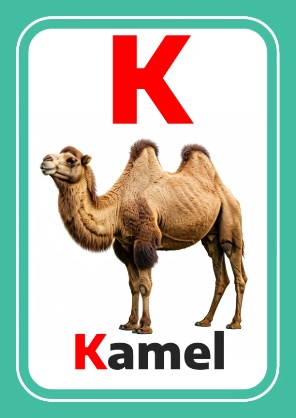 Camel — جمل — Letter K