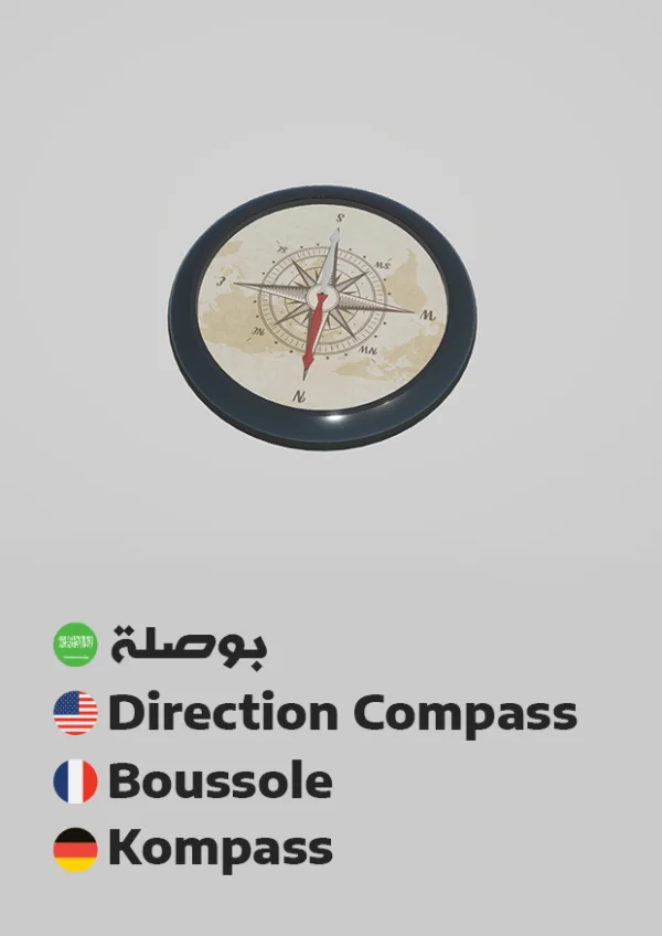 Direction Compass — بوصلة