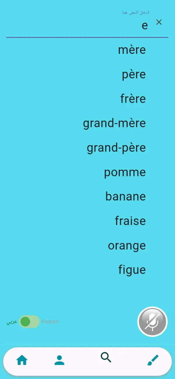 3D Dictionary (Arabic–French) — 5