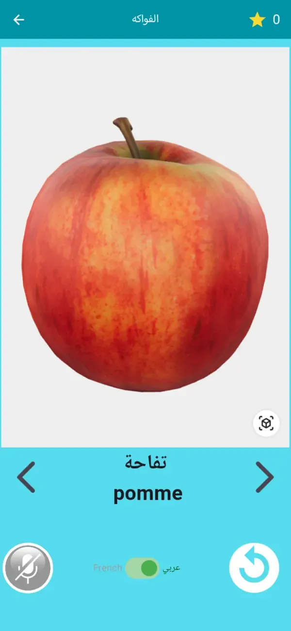 3D Dictionary (Arabic–French) — 6