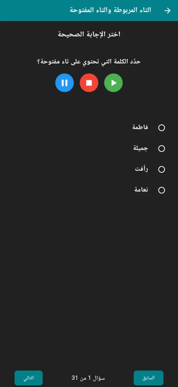 Elementary Arabic Grammar — 4