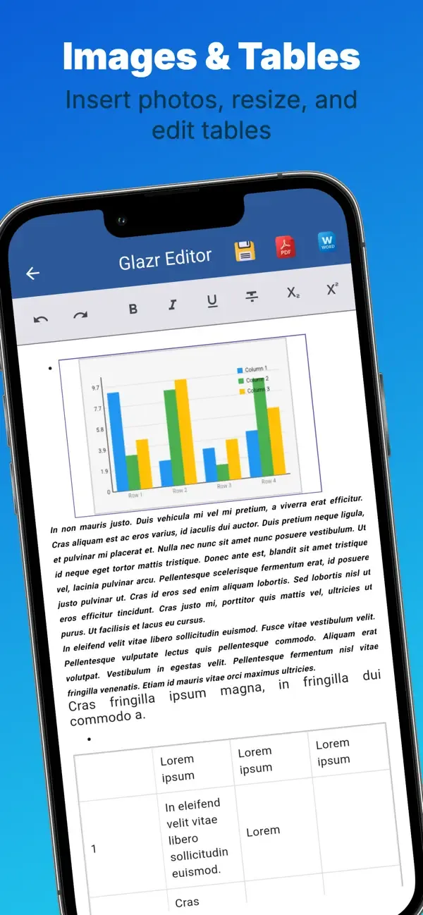 Glazr DOCX File Editor — 4
