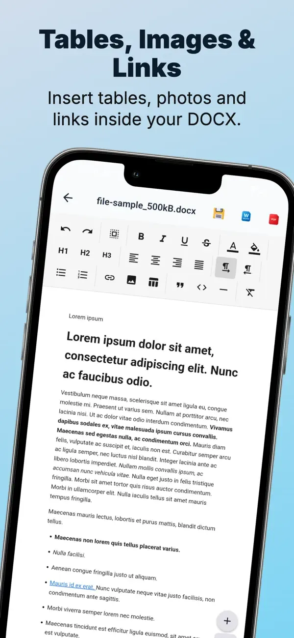 Glazr DOCX Word Editor Pro — 5
