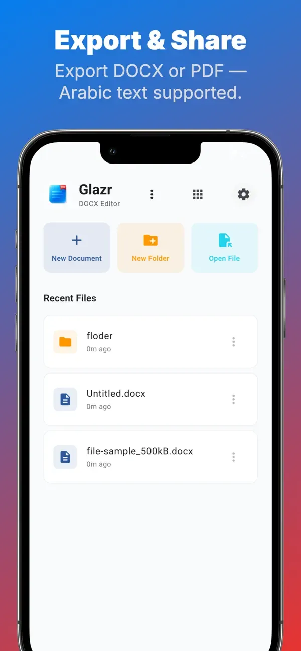 Glazr DOCX Word Editor Pro — 6