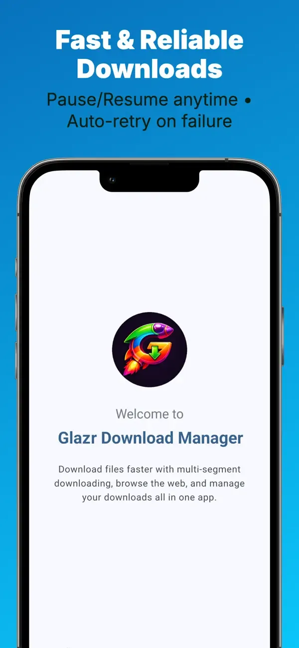 Glazr Download Manager — 1