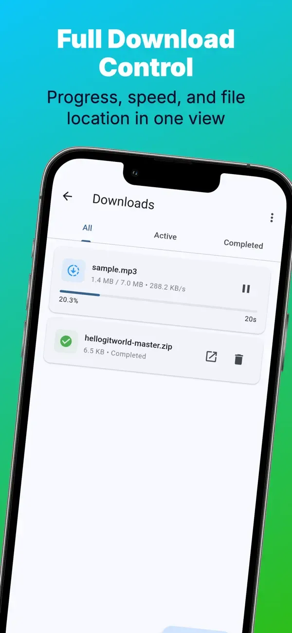 Glazr Download Manager — 2