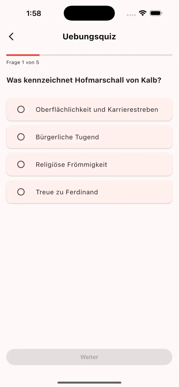 Kabale und Liebe — 5