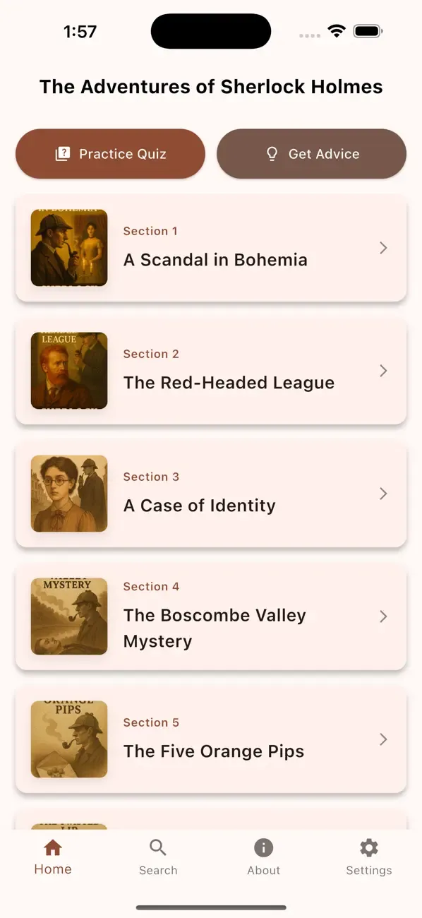 The Adventures of Sherlock Holmes — 1