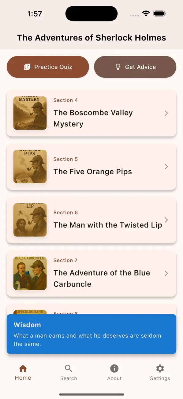 The Adventures of Sherlock Holmes — 5